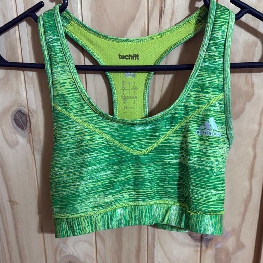 Adidas Green Sports Bra